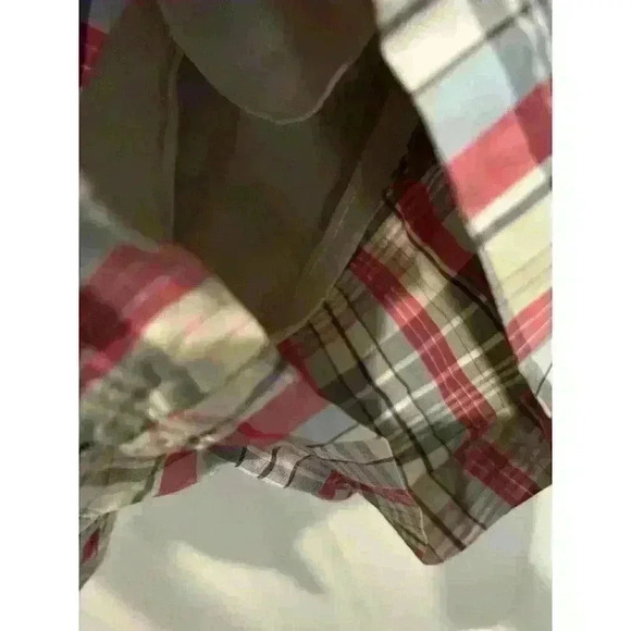 J. Crew The Original Shortboard Short Men LG Plaid Mesh Lined Swim Trunk Pockets - Picture 3 of 6